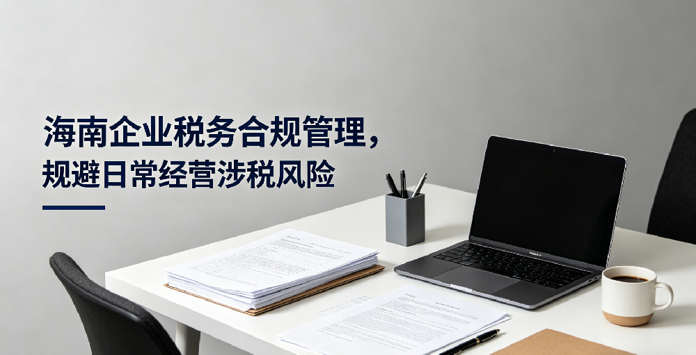 海南企业税务合规管理，规避日常经营涉税风险