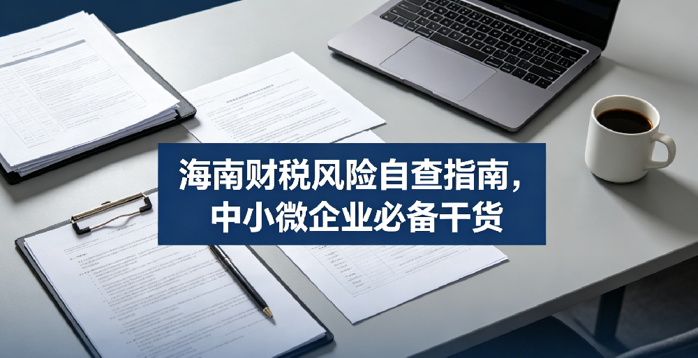 海南财税风险自查指南，中小微企业必备干货