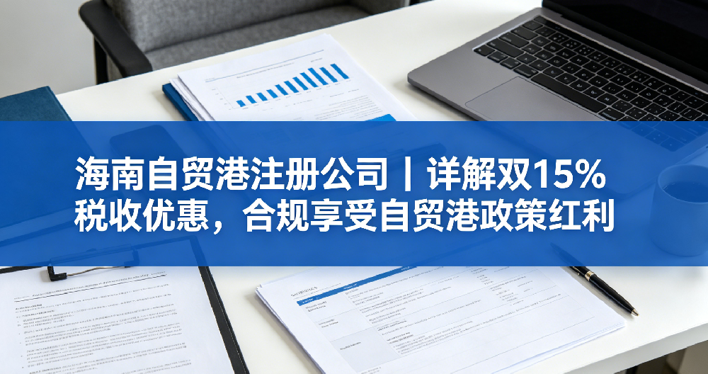 海南自贸港注册公司｜详解双15%税收优惠，合规享受自贸港政策红利