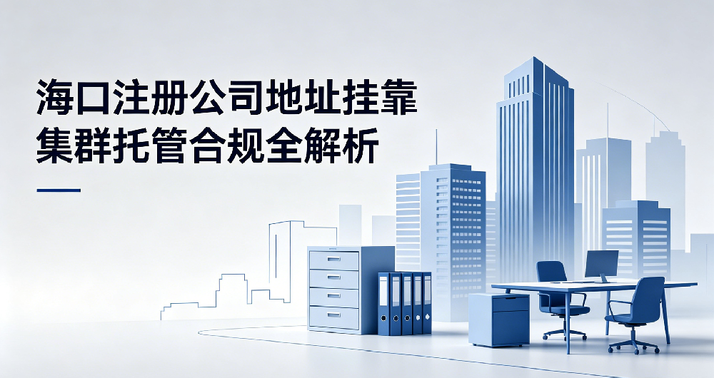海口注册公司地址挂靠 集群托管合规全解析